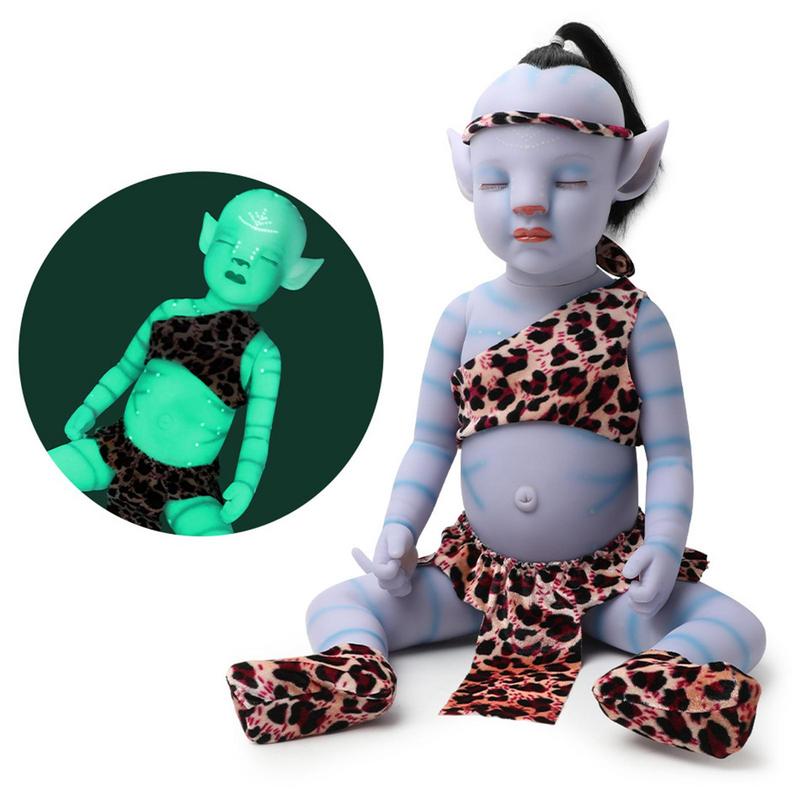 Baby Nursery Ornaments - Nieuwe Lichtgevende Avatar Reborn Pop Kids