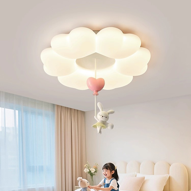 Baby Nursery Ceiling Light - Moderne warme kinderkamer wolk plafondlampen Franse