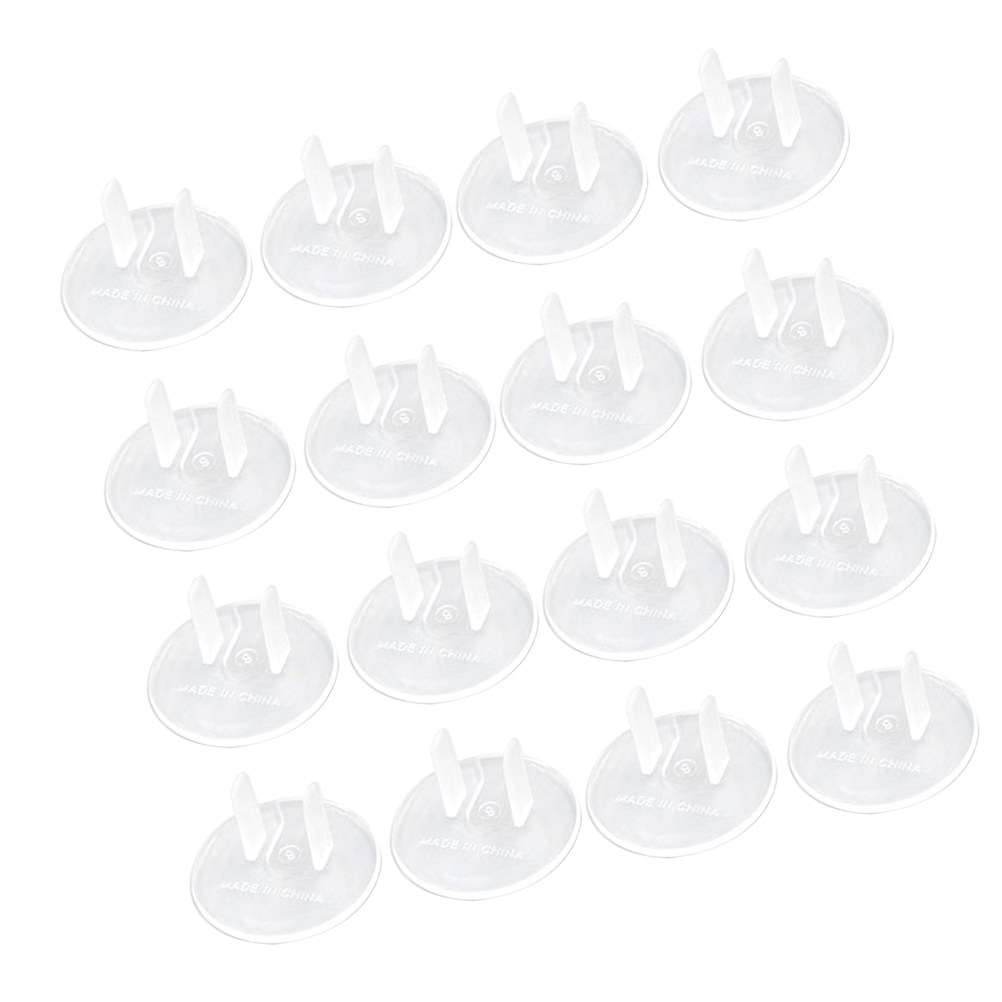 Baby Nursery Outlet - 32 stuks kinderveilige stopcontactafdekking, transparant, heavy-duty