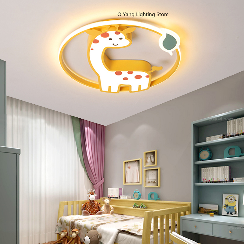 Baby Nursery Ceiling Light - Designer Led-plafondlamp Meisjeskamer Kroonluchter Kinderen Babyjongen