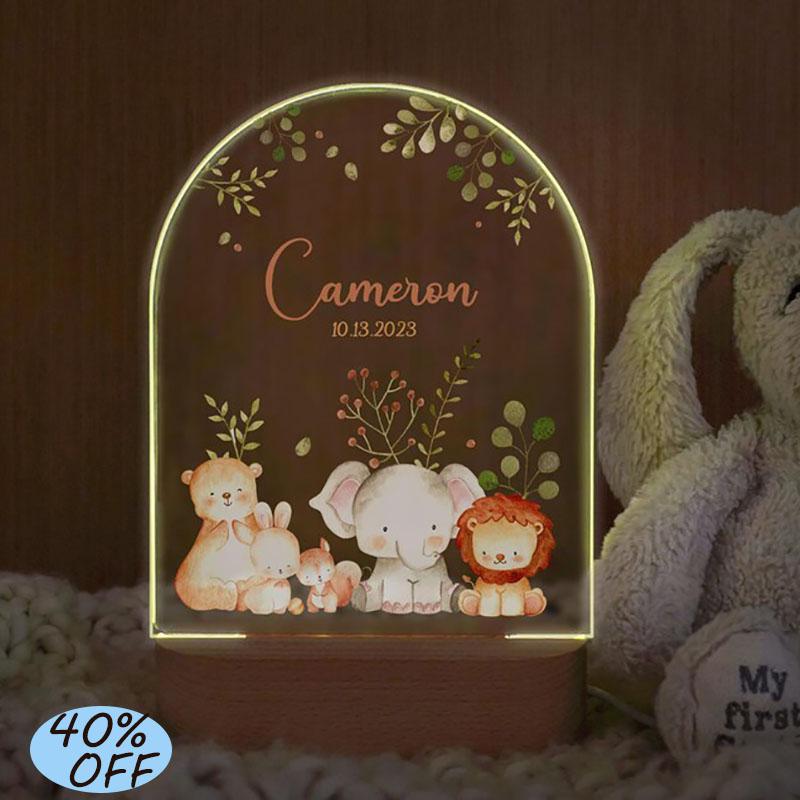 Aangepaste naam baby nachtlamp - Baby Nursery Egg Light recensie en prijs