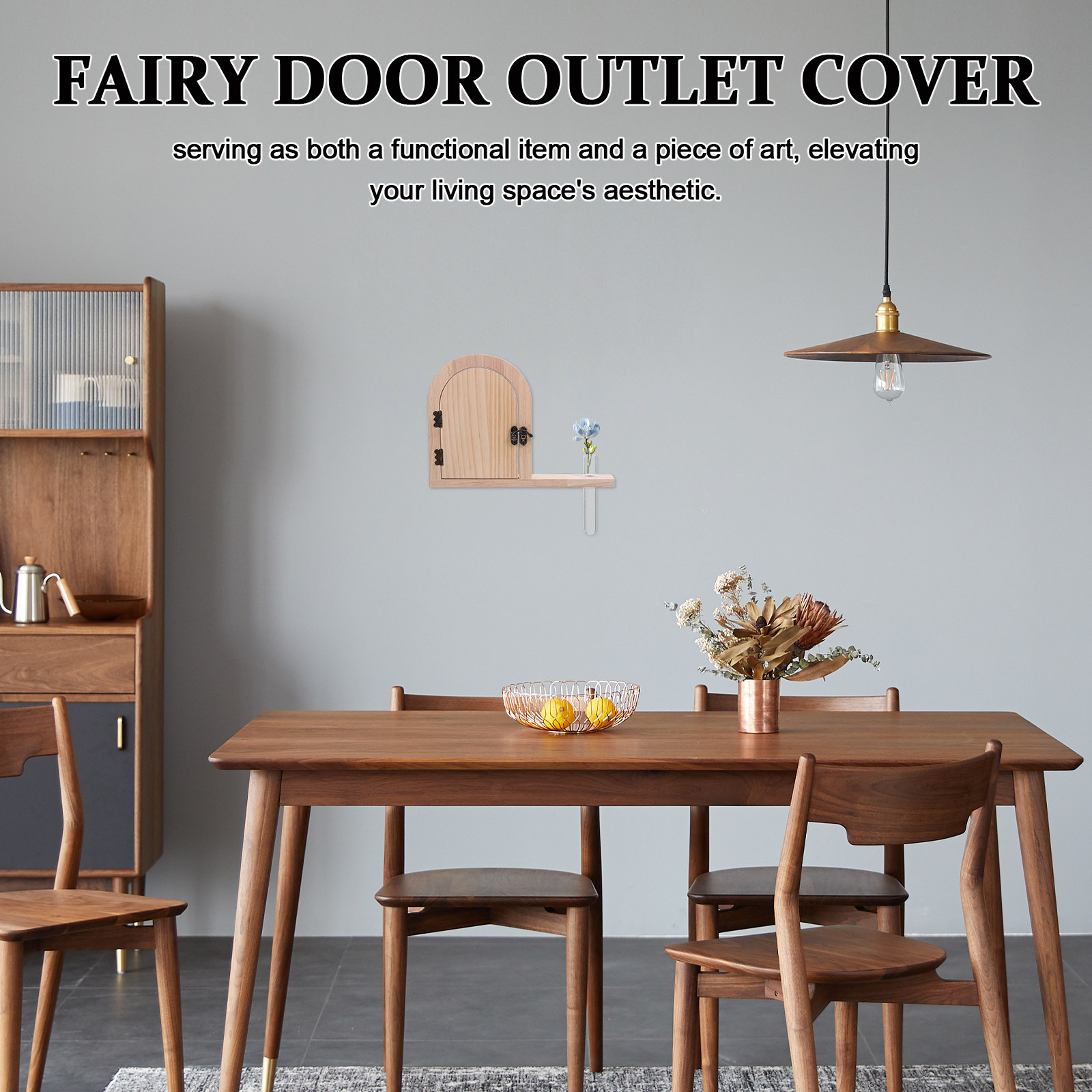 Rustieke houten deur voor feeë - Baby Nursery Outlet recensie en prijs
