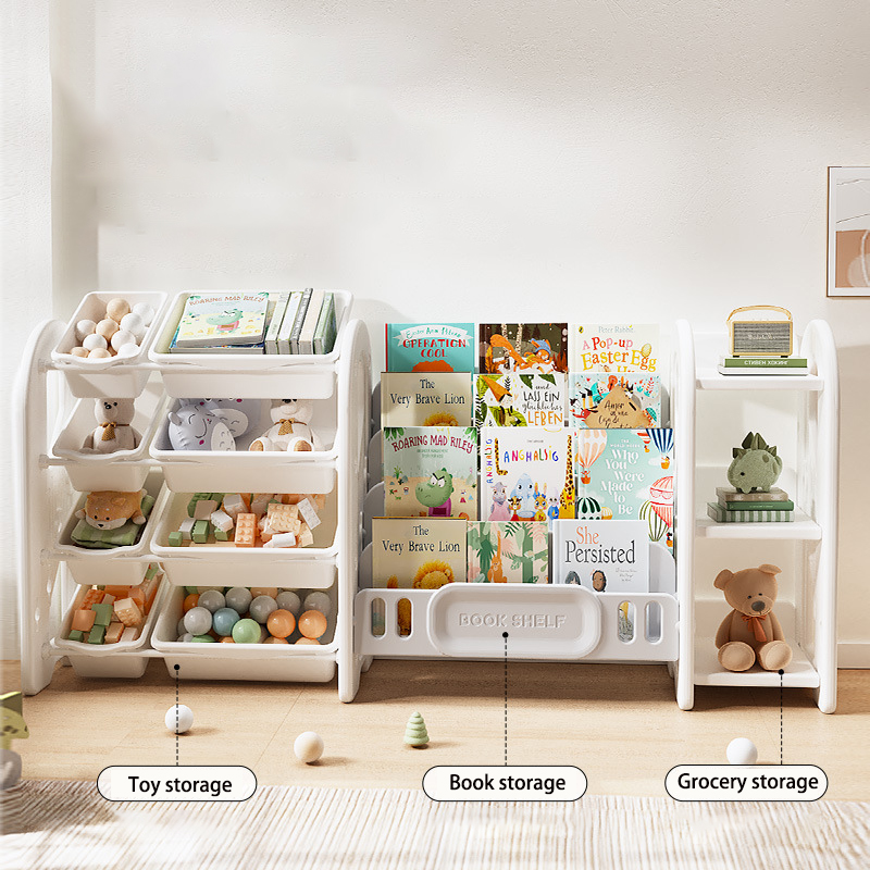 Opbergrek voor kinderspeelgoed - Baby Nursery Bookshelf recensie en prijs