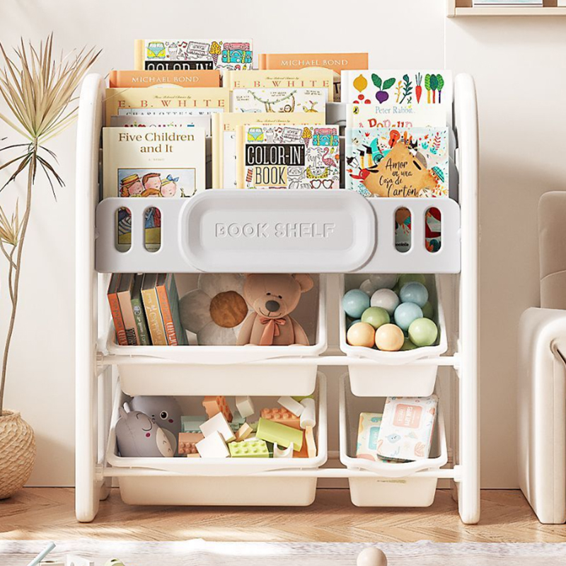 Opbergrek voor kinderspeelgoed - Baby Nursery Bookshelf recensie en prijs