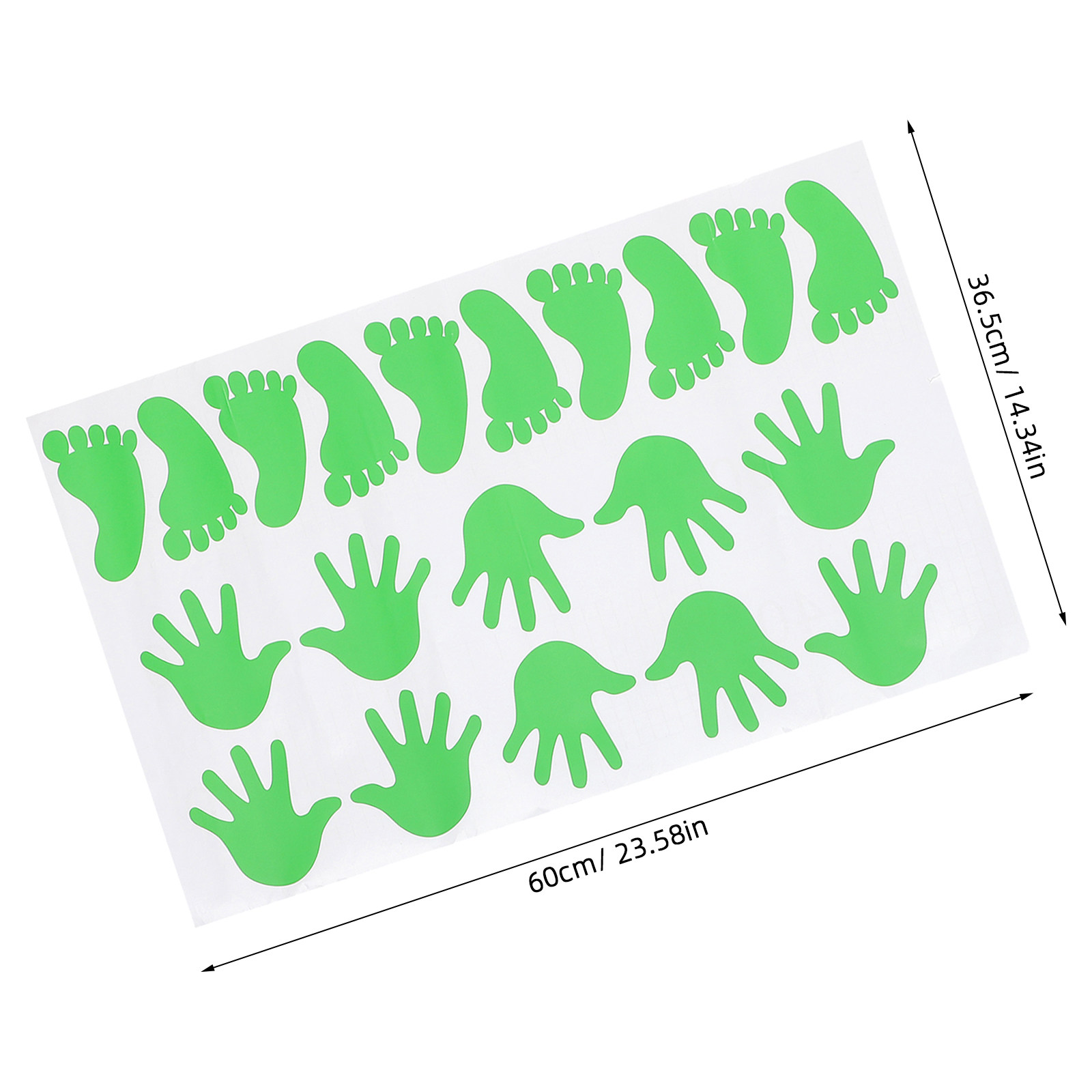 30 paar zelfklevende vloerstic - Wall Decal Nursery recensie en prijs
