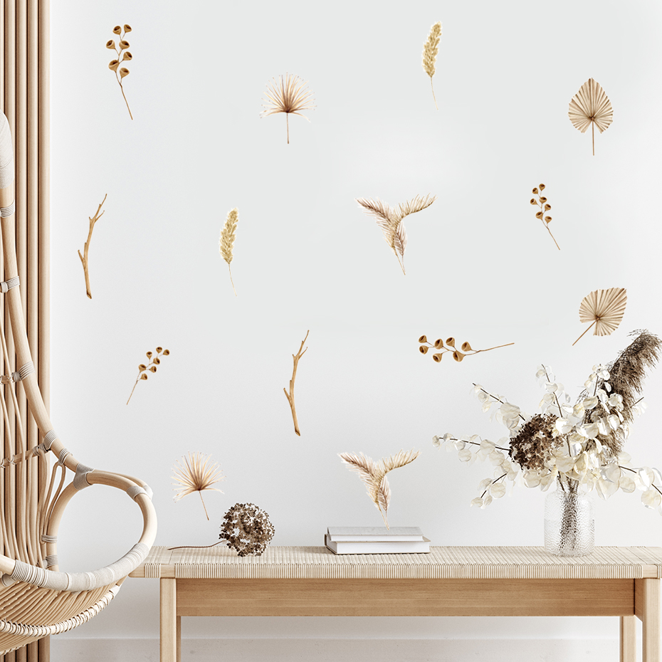 Boho Droge Bladeren Katoen Bot - Baby Nursery Plants recensie en prijs