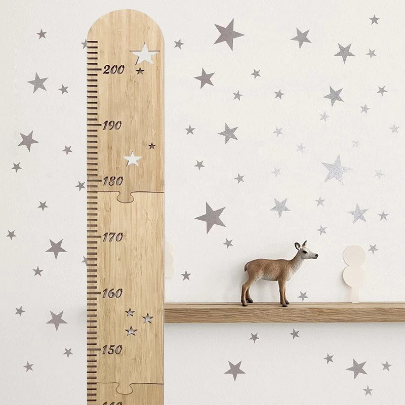 5 vellen Noordse houten kinder - Wall Decal Nursery recensie en prijs