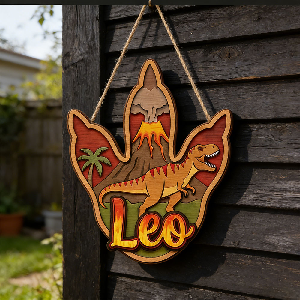 Gepersonaliseerde 3D T-Rex din - Baby Nursery Ornaments recensie en prijs