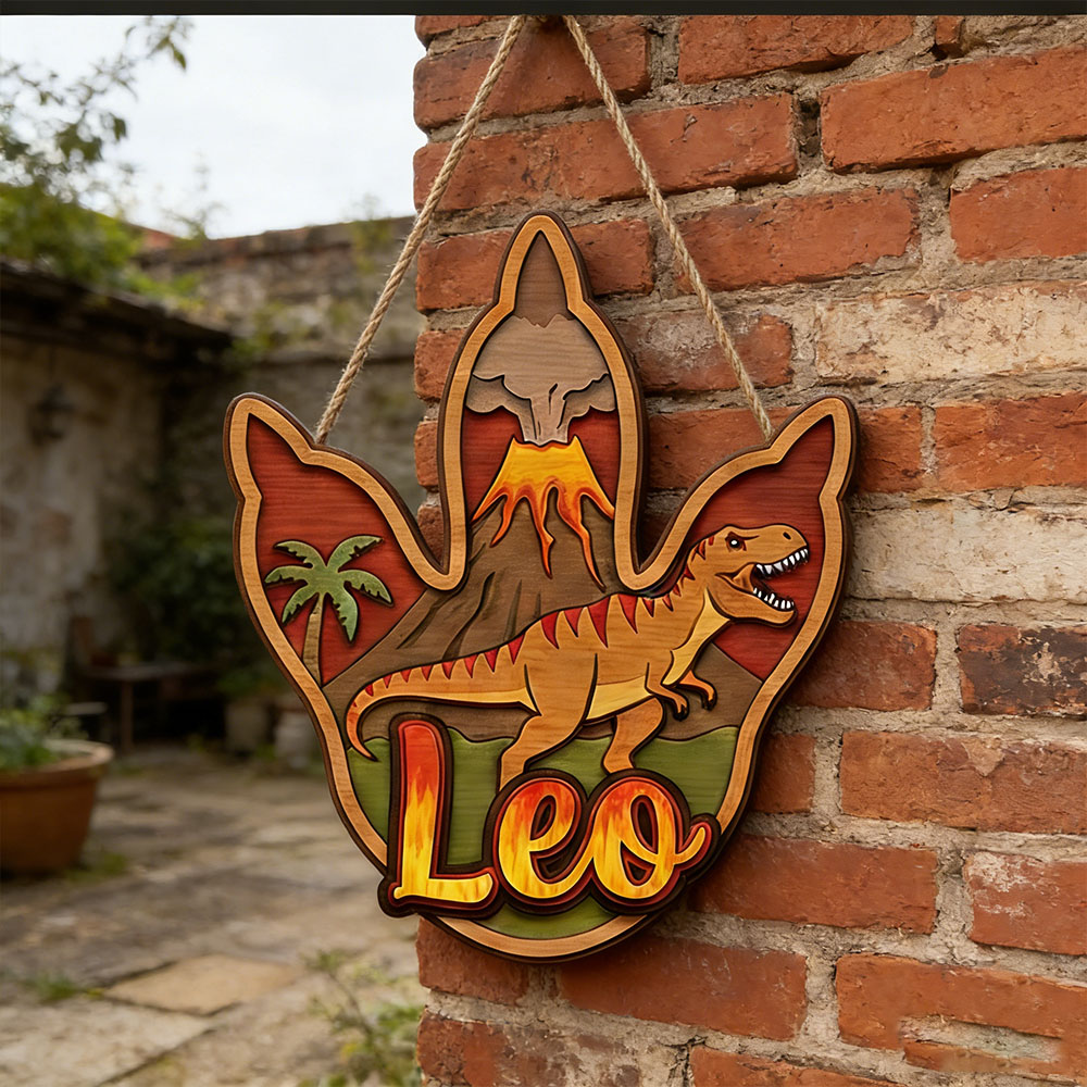 Gepersonaliseerde 3D T-Rex din - Baby Nursery Ornaments recensie en prijs