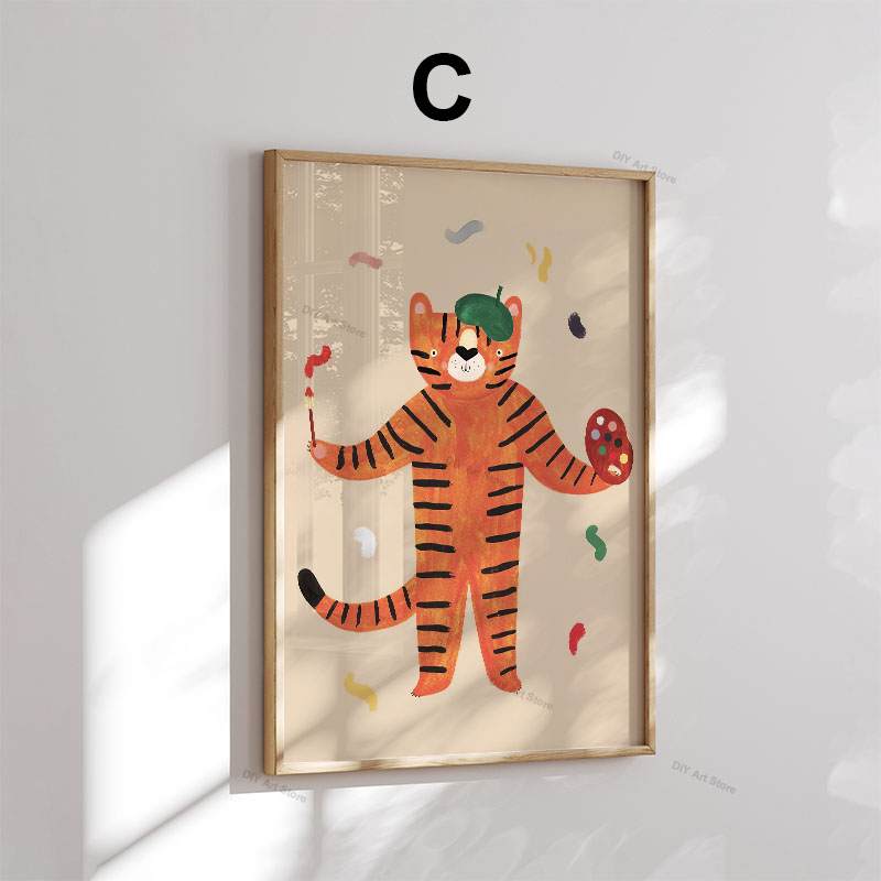 Grappige cartoon dieren kinder - Baby Nursery Ornaments recensie en prijs