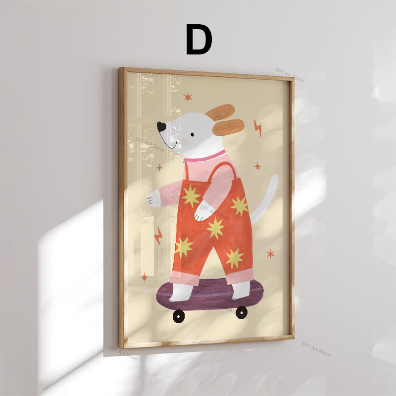 Grappige cartoon dieren kinder - Baby Nursery Ornaments recensie en prijs