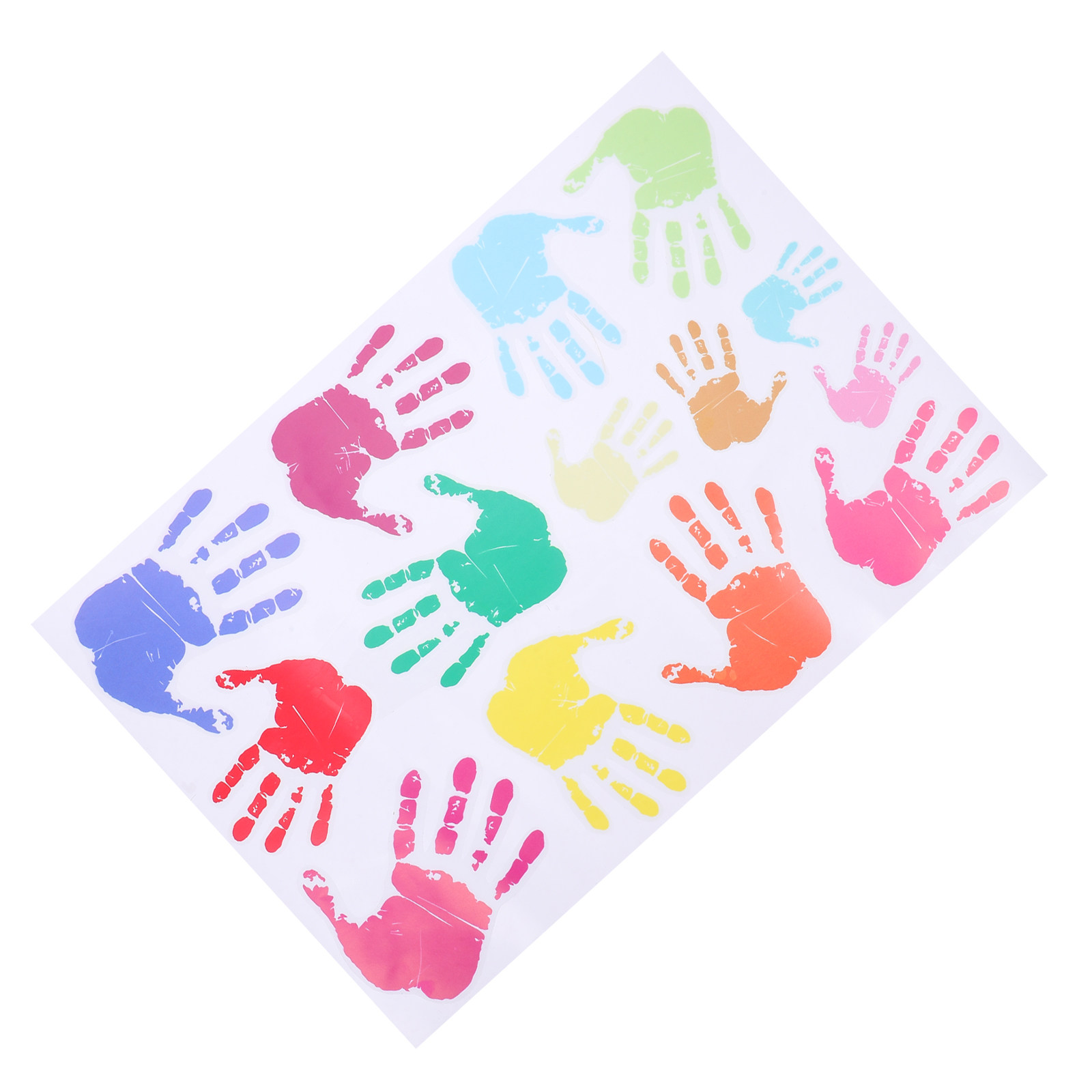 Kleurrijke H-print muursticker - Wall Decal Nursery recensie en prijs
