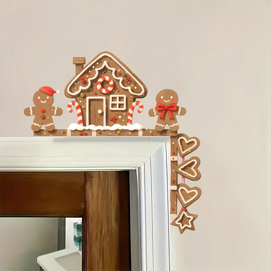 Peperkoekhuis & Man Kerst muur - Wall Decal Nursery recensie en prijs