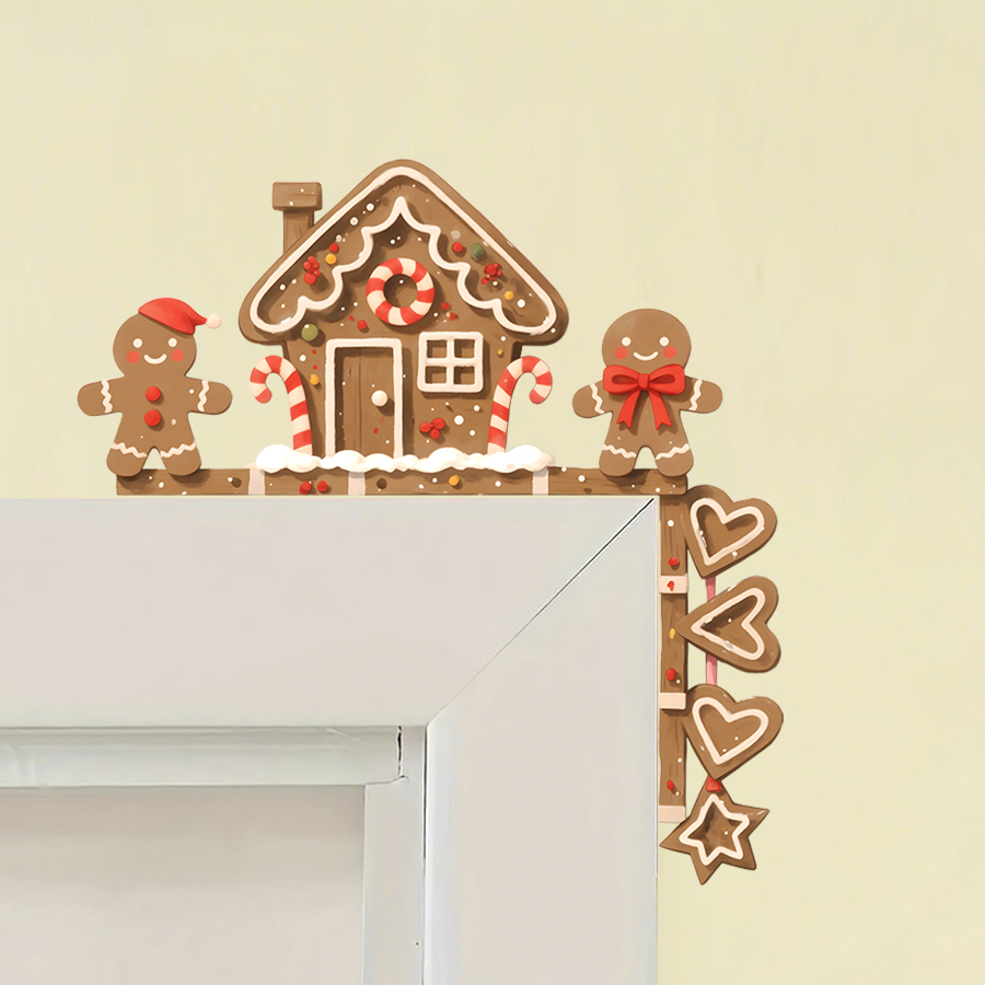 Peperkoekhuis & Man Kerst muur - Wall Decal Nursery recensie en prijs