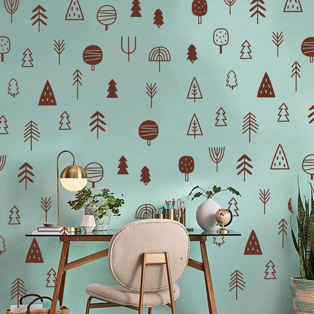 Nordic Bosboom Muursticker Sti - Baby Nursery Plants recensie en prijs