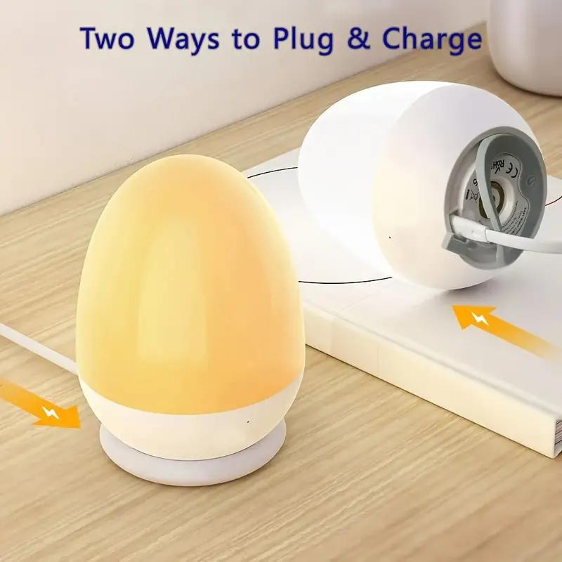 Touch-nachtlampje voor babykam - Baby Nursery Egg Light recensie en prijs