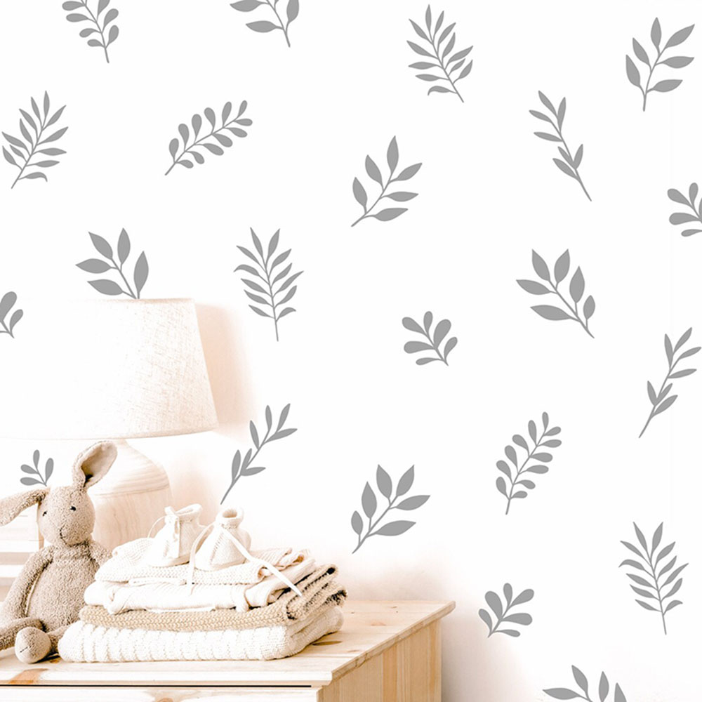 41 stuks botanische blad muurs - Baby Nursery Plants recensie en prijs