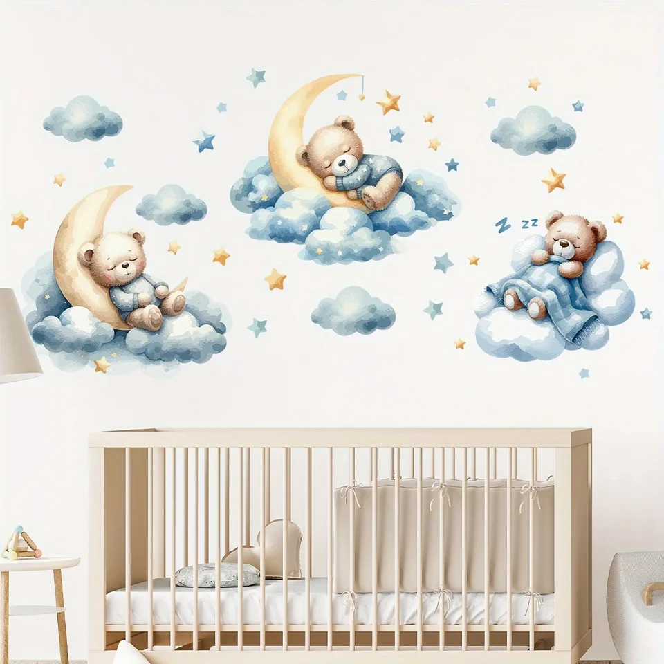 1 Stuk Schattige Teddybeer Ill - Wall Decal Nursery recensie en prijs