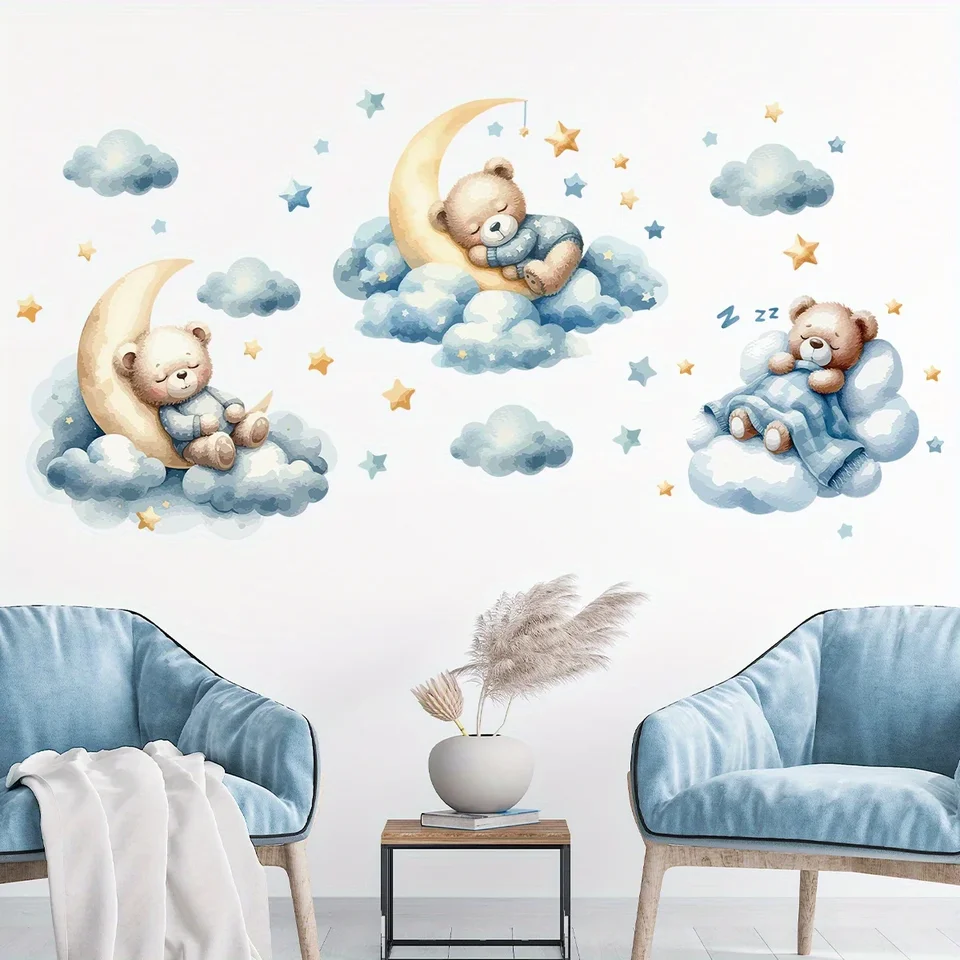 1 Stuk Schattige Teddybeer Ill - Wall Decal Nursery recensie en prijs