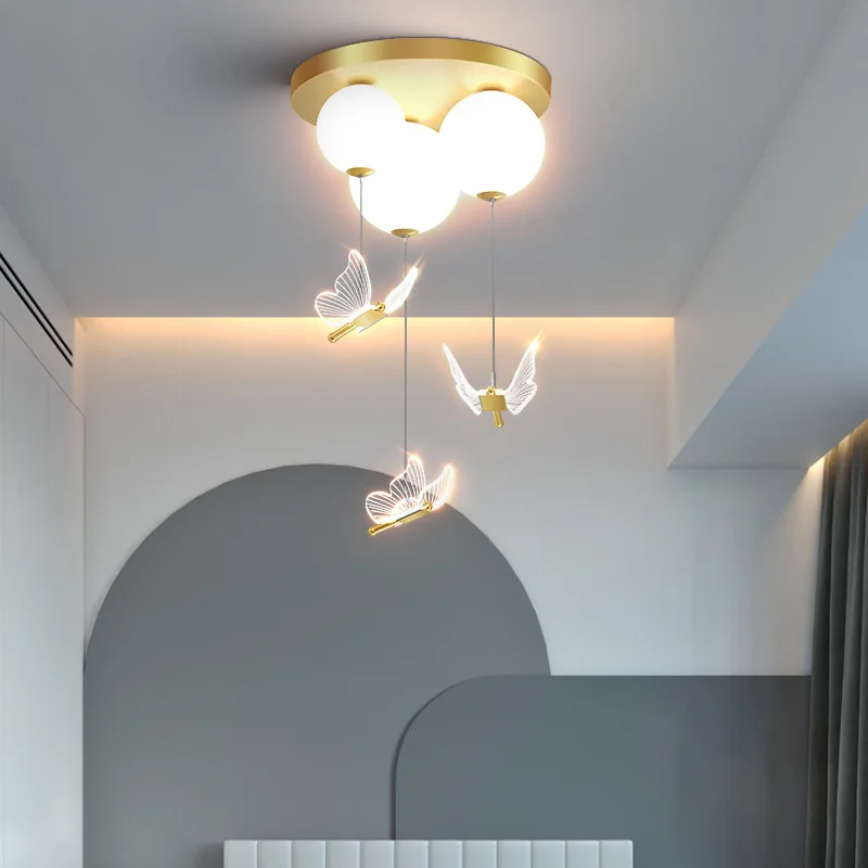 Ballonvlinder LED-plafondlamp, - Baby Nursery Ceiling Light recensie en prijs