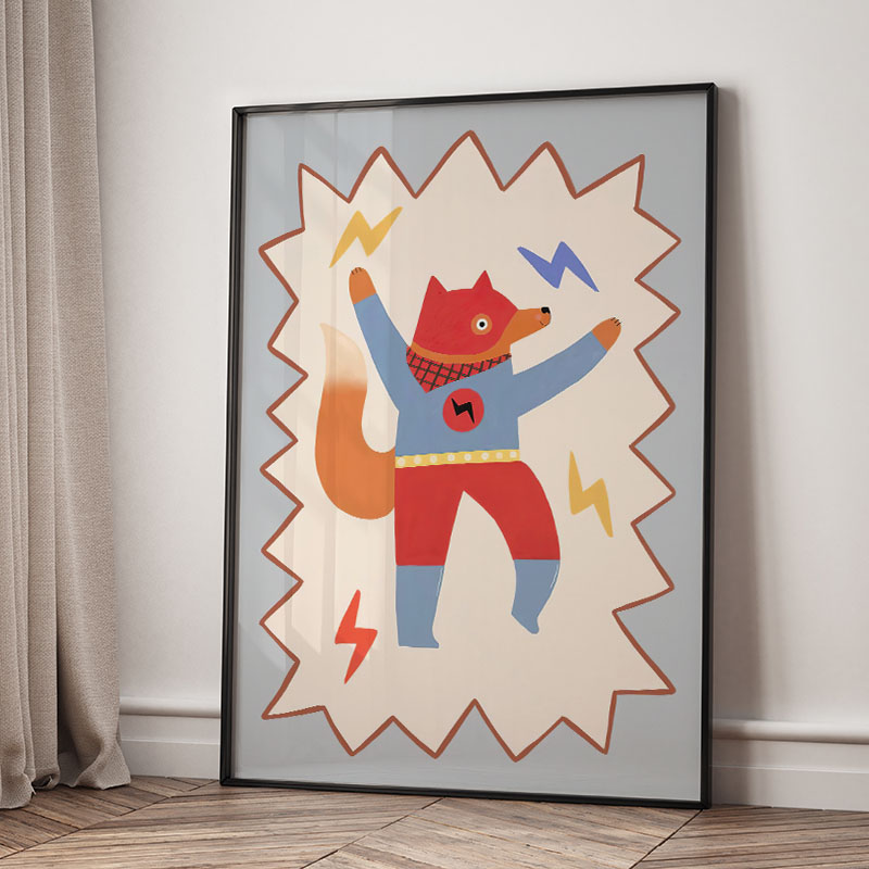 Grappige cartoon super coole k - Baby Nursery Ornaments recensie en prijs