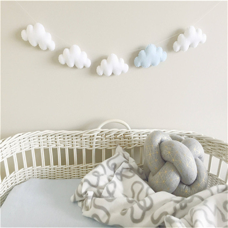Nordic Vilt Cloud Slingers Str - Baby Nursery Ornaments recensie en prijs