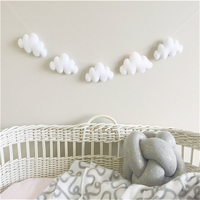 Nordic Vilt Cloud Slingers Str - Baby Nursery Ornaments recensie en prijs