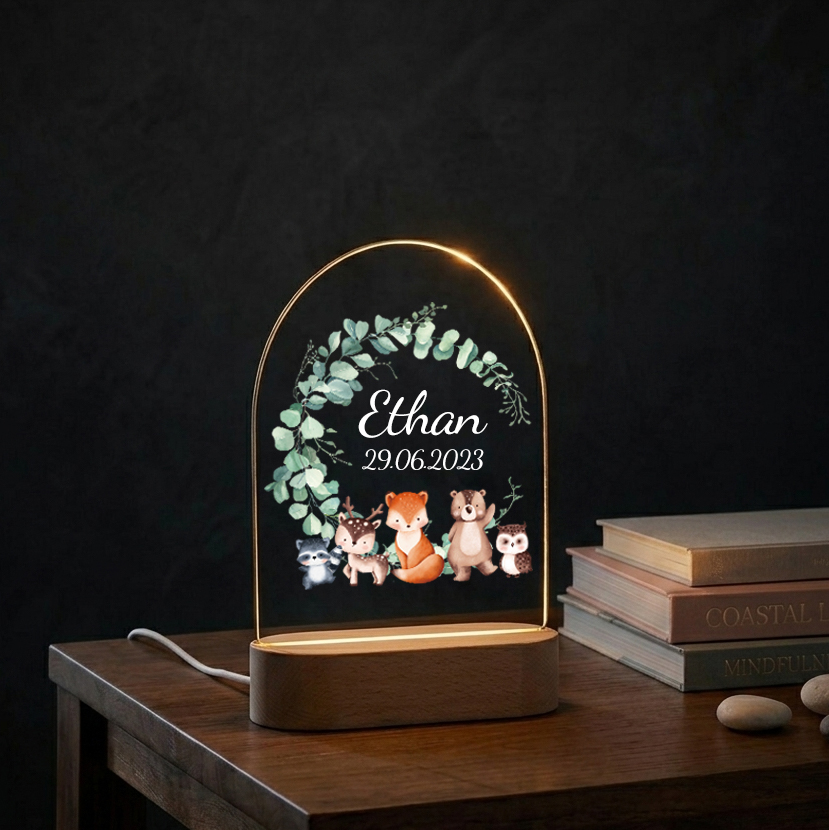 Gepersonaliseerde baby-nachtla - Baby Nursery Egg Light recensie en prijs